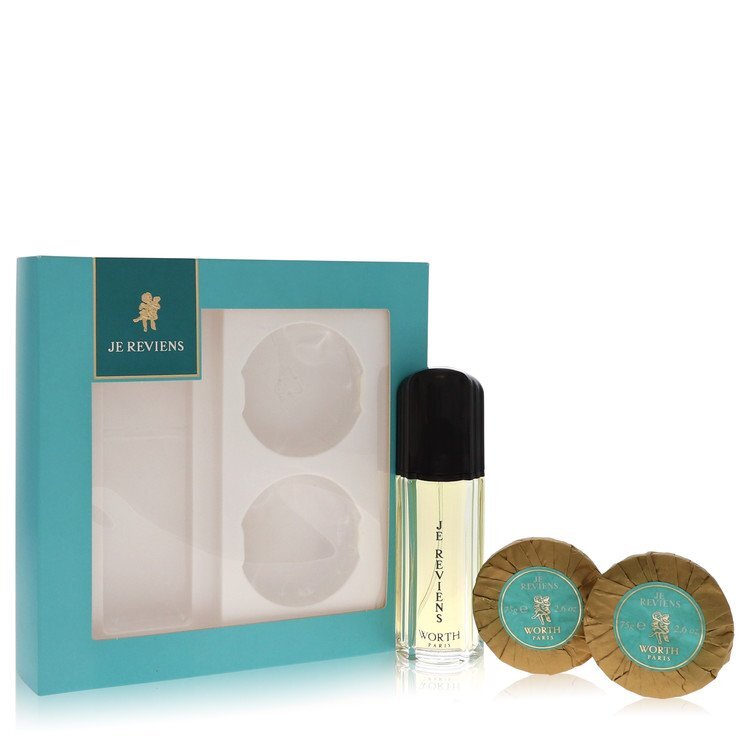 je reviens by Worth Gift Set -- 1.7 oz eau De Toilette Spray + 2 x 2.6 oz Soap (Women)