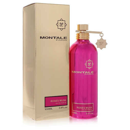 Montale Roses Musk by Montale Eau De Parfum Spray 3.4 oz (Women)