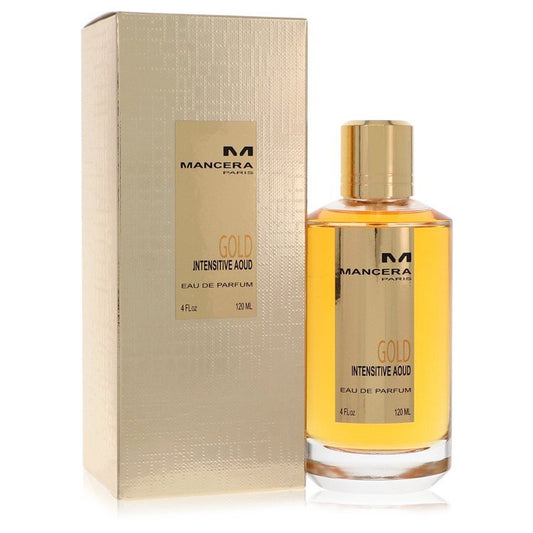 Mancera Intensitive Aoud Gold by Mancera Eau De Parfum Spray (Unisex) 4 oz (Women)