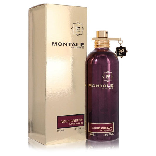 Montale Aoud Greedy by Montale Eau De Parfum Spray (Unisex) 3.4 oz (Women)